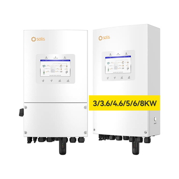 Solis S6-EH1P 3kW to 8kW low voltage hybrid inverter