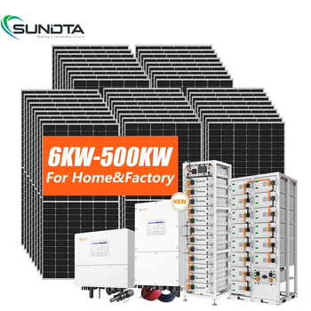 50kW all-in-one commercial hybrid solar panel system