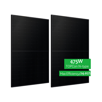 450W all black monocrystalline solar panel EU warehouse stock