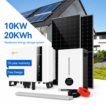 Commercial roof mounted solar panel system